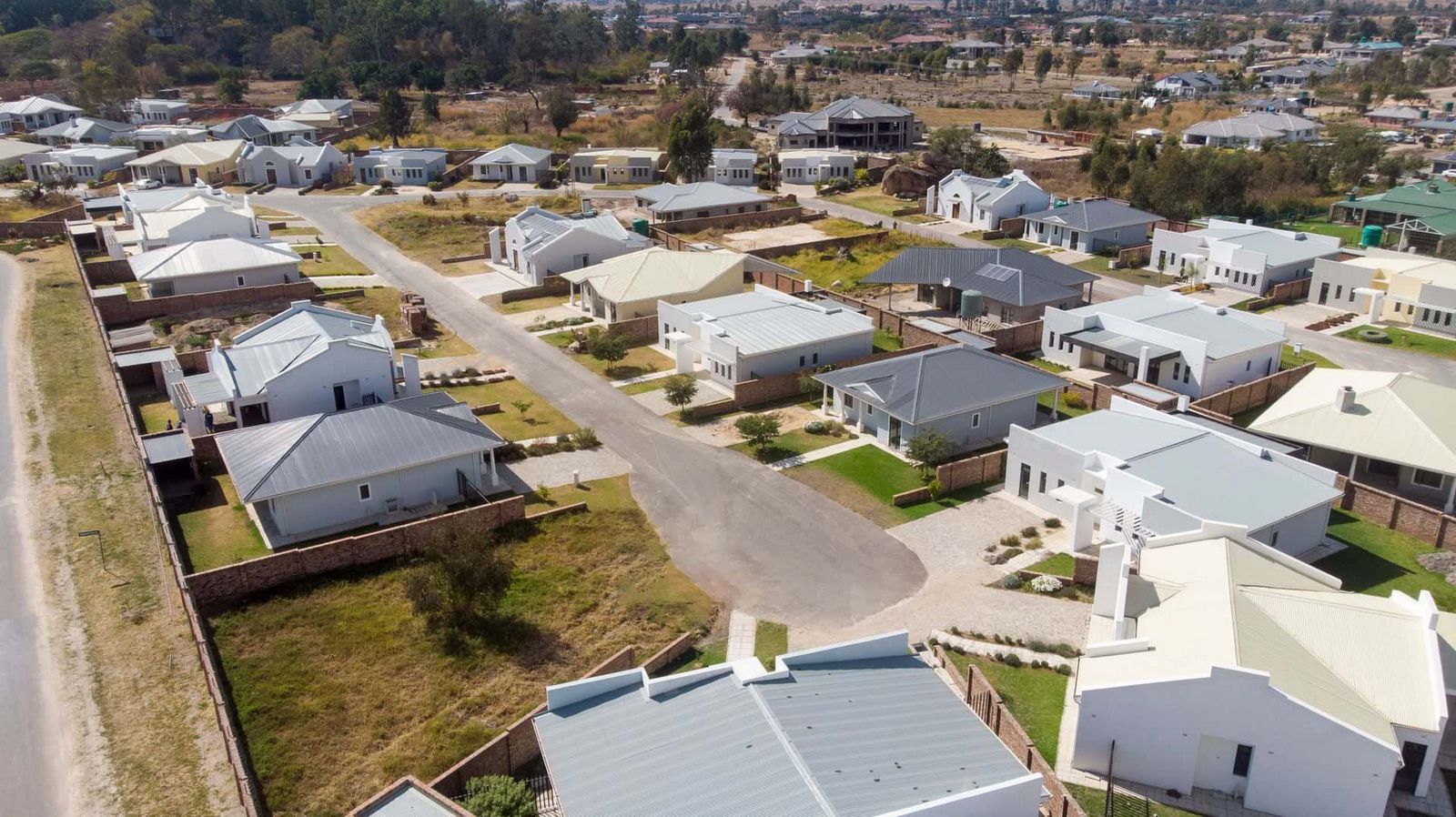 Village feel in urban residential development in Harare