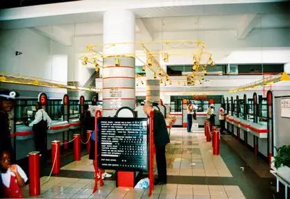 Refurbishment of main post office in Harare. Full interior design of all elements by interior design architect Pantic architects