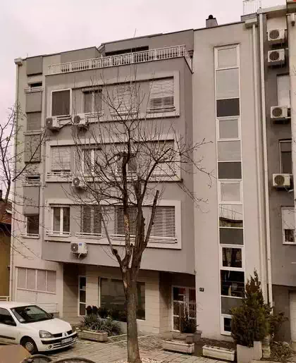 Residential apartment building in Belgrade, Serbia