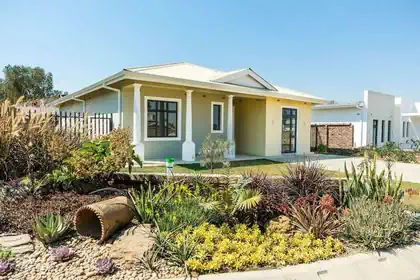 Contemporary house in Sunbird cluster housing development in Arlington Harare