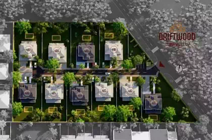 Residential town housing complex in the heart of Victoria Falls divided into four separate clusters with different houses and densities. Town planning by Zimbabwe Pantic Architects